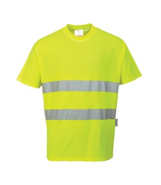 S172 - Baumwoll- Comfort-T-Shirt - Yellow - R