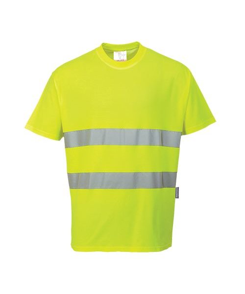 Portwest S172 - Baumwoll- Comfort-T-Shirt - Yellow - R