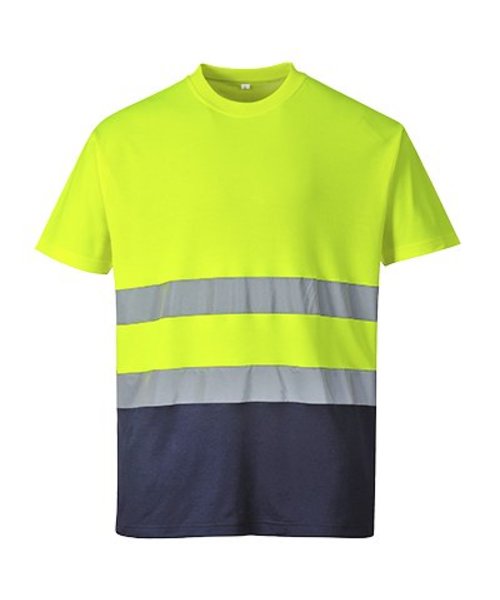 Portwest S173 - Tweekleuren Katoenen Comfort T-shirt - YeNa - R