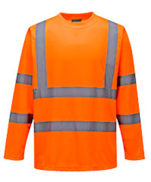 Portwest S178 - Hi-Vis T-shirt lange mouw - Orange - R