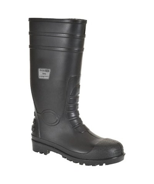 Portwest FW94 - Classic Safety Wellington S4 - Black - R