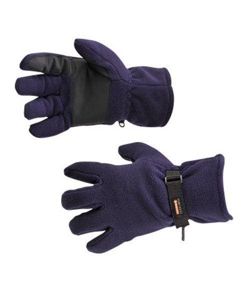 Portwest GL12 - Fleece Handschoen Gevoerd Met Insulatex - Navy - R