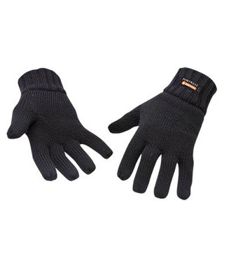 GL13 - Strick-Handschuh mit Insulatex-Futter - Black - R