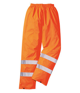 H441 - Hi-Vis Regenbroek - Orange - R