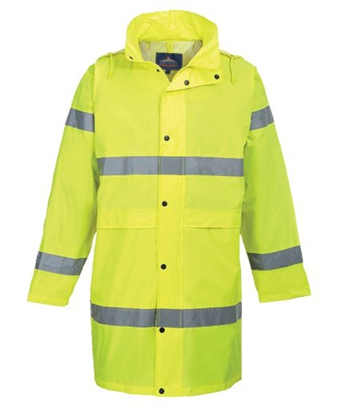 Portwest H442 - Hi-Vis Coat 100cm - Yellow - R