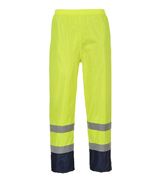 H444 - Hi-Vis Klassieke Tweekleuren Regenbroek - YeNa - R