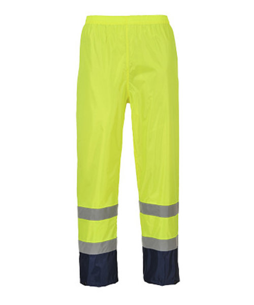 Portwest H444 - Hi-Vis Classic Contrast Rain Trouser - YeNa - R