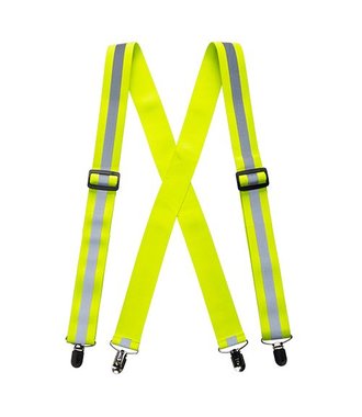 HV56 - Hi-Vis Trouser Braces - Yellow - R