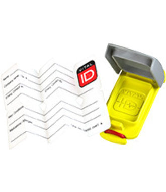 ID13 - Porte-Badge Universal Fit ID - Yellow - R