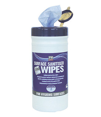 IW50 - Surface Sanitiser Wipes (200 Wipes) - Blue - U