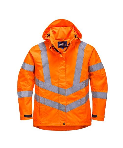 Portwest LW70 - Parka femme Hi-Vis respirante - Orange - R