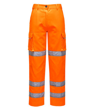 LW71 - Dames Hi-Vis Broek - Orange - R