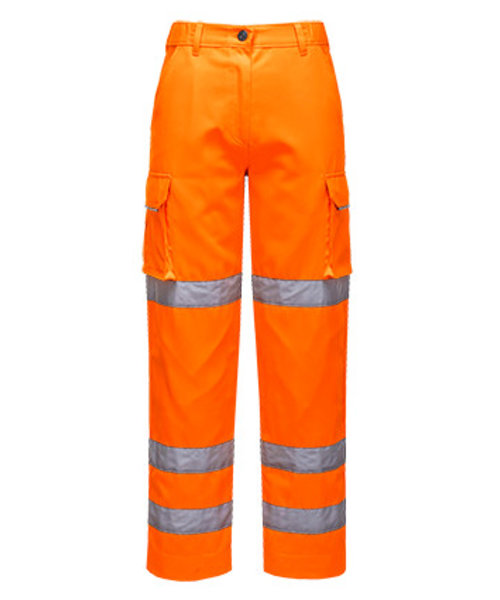 Portwest LW71 - Ladies Hi-Vis Trousers - Orange - R