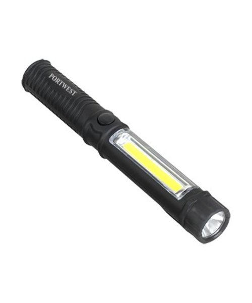 Portwest PA65 - Portwest Inspection Flashlight - Black - R