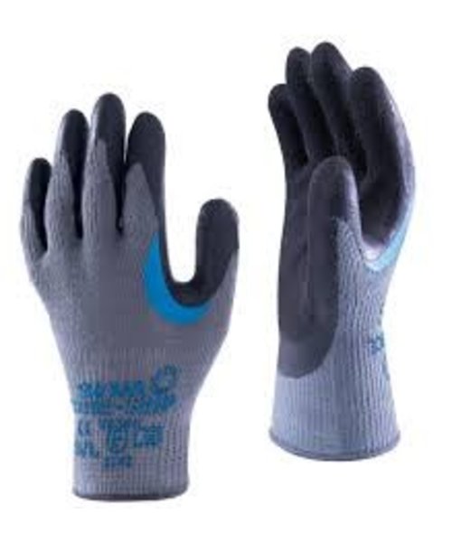 Showa Showa 330 gloves with latex grip and reinforcement at the thumb (10x)