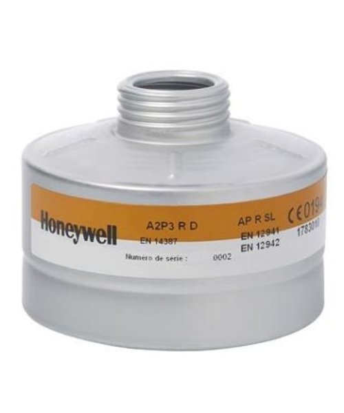 Honeywell Honeywell OptiFit single volgelaatsmasker met A2P3 filter dat beschermt tegen fijnstof, chemicaliën en virussen - maat Medium