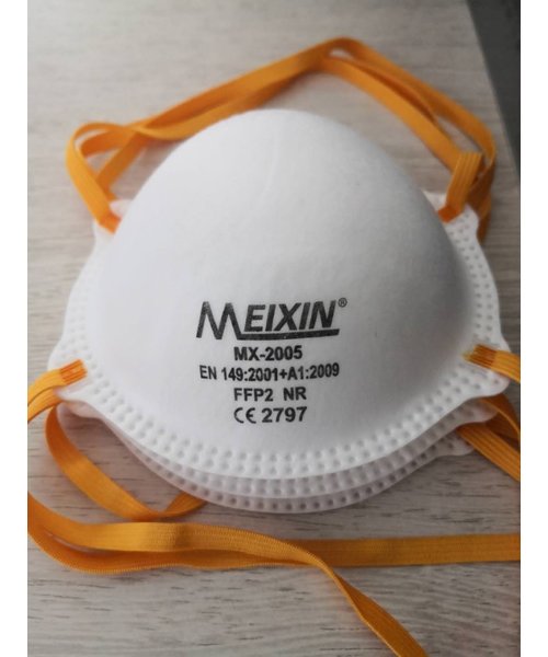 Masque respiratoire MX-2005 FFP2 sans valve d'expirationdonc parfait dans la protection contre le virus Corona