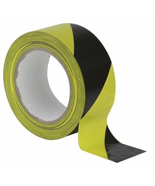 DuctTape Geel/Zwart 50mmx50m