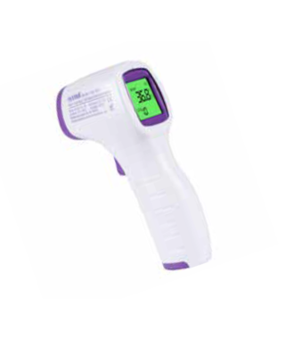Thermometer to measure body temperature without contact