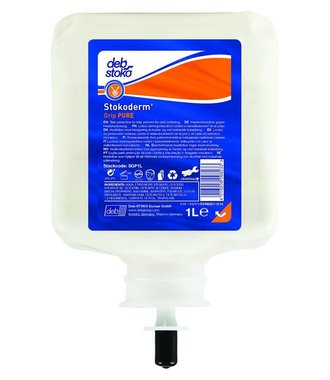 Stokoderm Grip PURE 1L - chemical skin protection for extra grip