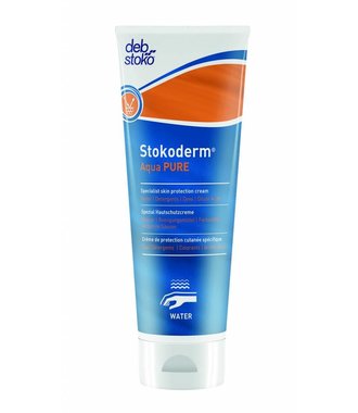 Stokoderm Aqua PURE - 100 ml de protection de la peau contre les produits chimiques