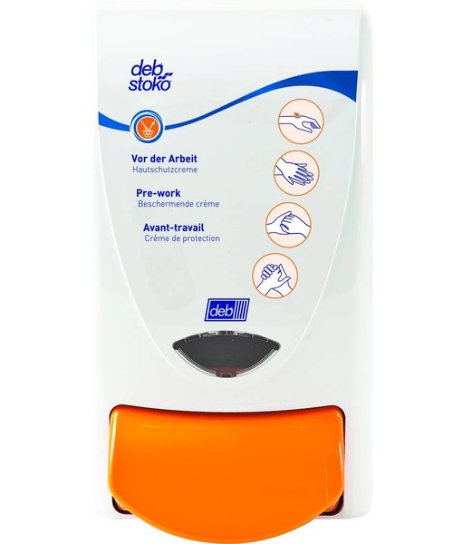 Deb Stoko Deb Stoko Protect 1L dispenser voor Stokoderm Aqua Pure, Stokoderm Grip Pure en Travabon Classic