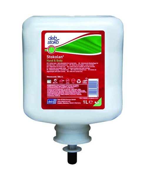 Deb Stoko Stokolan  Hand & Body - 1L huidverzorging voor de normale huid