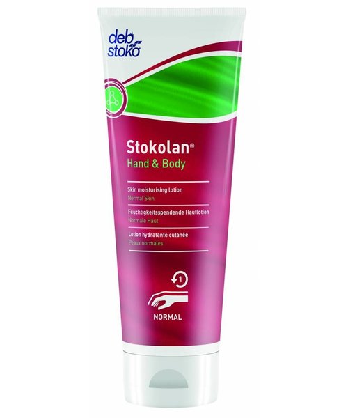 Deb Stoko Stokolan Hand & Body - 100 ml Hautpflege für normale Haut