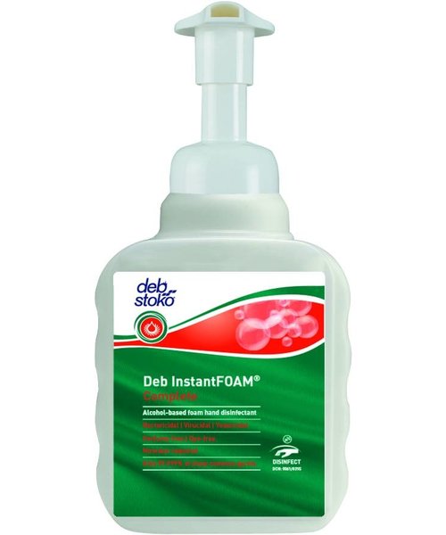 Deb Stoko Deb InstantFOAM Complete - Mousse désinfectante pour les mains en gel anti-virus