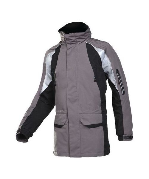 Sioen Tornhill Rain Parka Grau-Schwarz