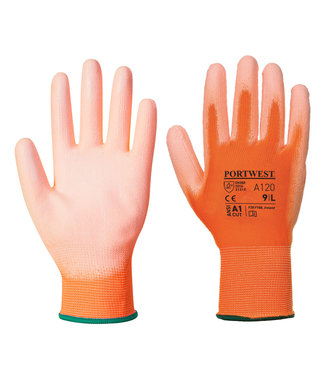 A120 - PU Handflächen Handschuh - OrOr - R