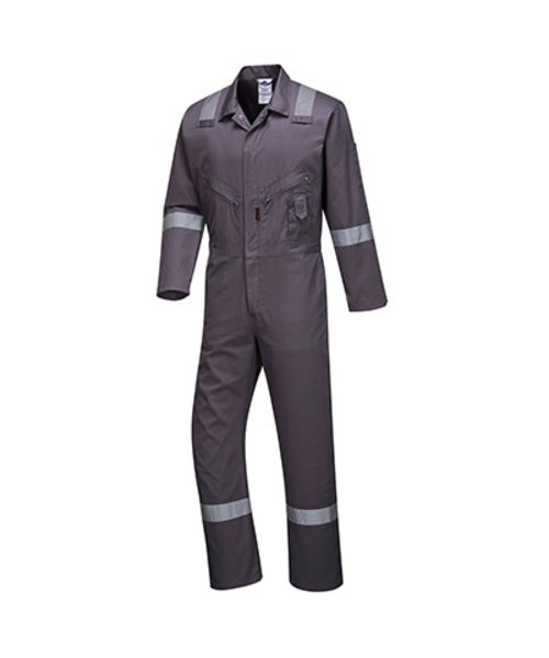 Portwest C814 - Iona Cotton Coverall - Grey - R