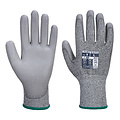 Portwest VA622 - Snijhandschoen klasse 5 PU Palm handschoen voor uitgifteautomaten - GreyGrey - R