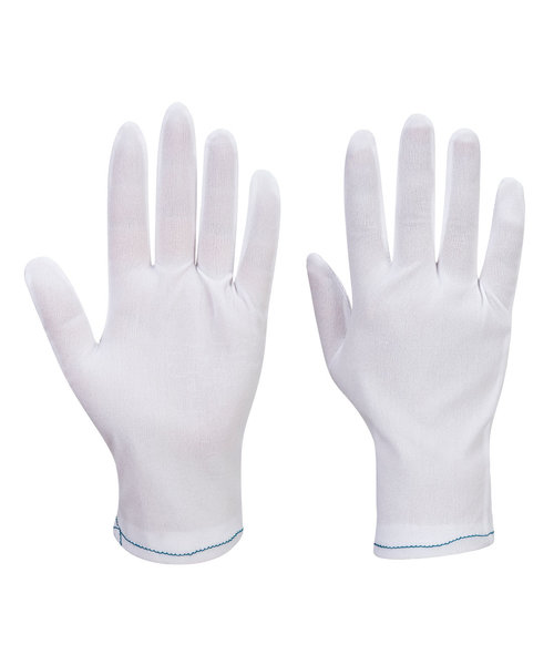 Portwest A010 - Nylon inspectie handschoenen - White - R