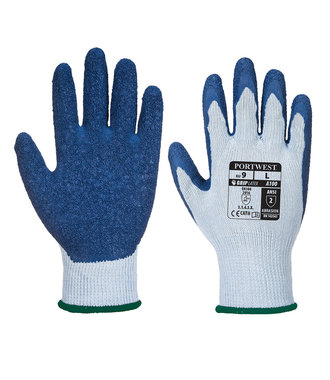 A100 - Grip Glove - Latex - GreyBlu - R