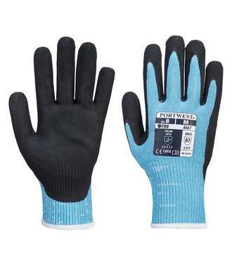 A667 - Claymore AHR Cut Glove - BluBk - R