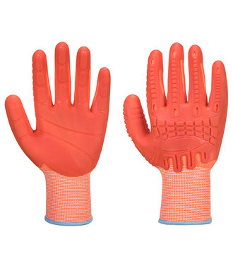 A728 - Supergrip Impact HR Cut Glove - Orange - R