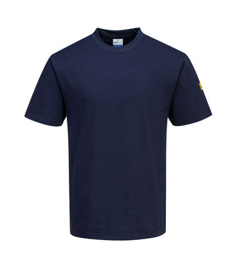 AS20 - Antistatisch ESD T-Shirt - Navy - R