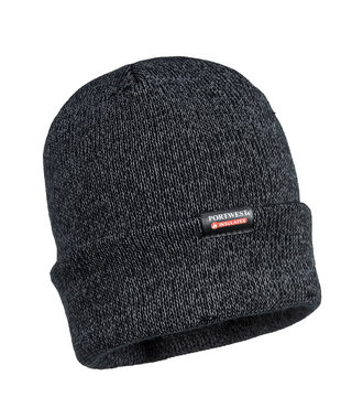 B026 - Bonnet tricot réfléchissant - Black - R