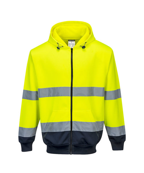 Portwest B317 - Zweifarbige Kapuzenjacke mit - YeNa - R