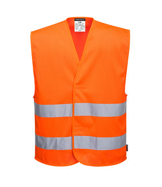 C374 - MeshAir Hi-vis vest - Orange - R