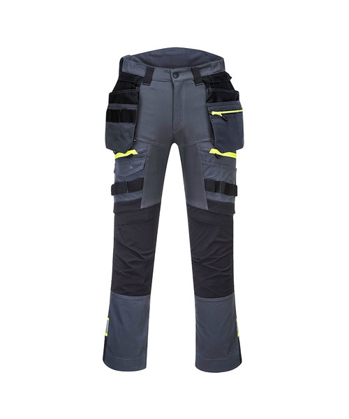 Portwest DX440 - DX4 Bundhose mit abnehmbaren Holstertaschen - Metal Grey - R