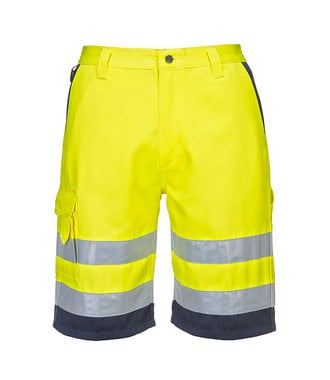 E043 - Bermuda HiVis Poly-coton - YeNa - R