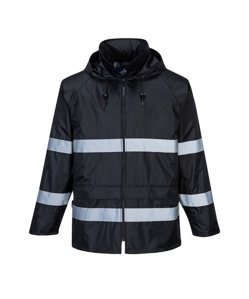 Portwest F440 - Classic Iona Rain Jacket - Black - R