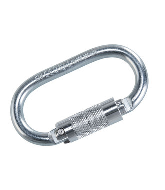 FP33 - Twist Lock Carabiner - Silver - R