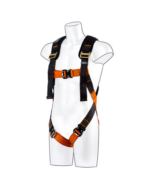 Portwest FP71 - Portwest Ultra 1 Point Harness - BkOr - R