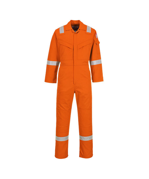 Portwest FR21 - Flame Resistant Super Light Weight Anti-Static Coverall 210g - OrangT - T