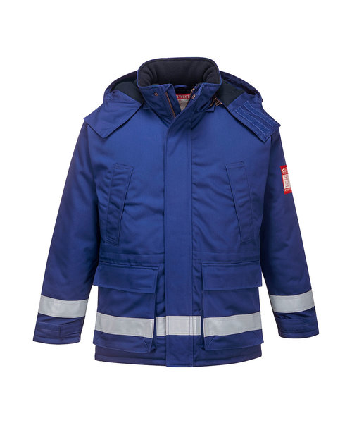 Portwest FR59 - Flammhemmende Antistatik Winterjacke - Royal - R