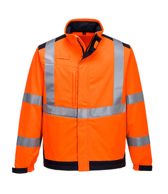 MV72 - veste softshell modaflame multi norme arc électrique - OrNa - R