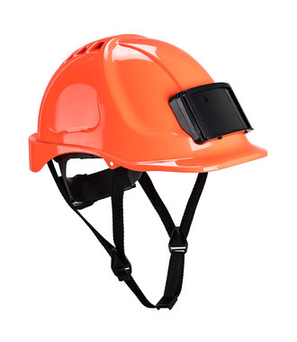 PB55 - Endurance Badgehouder helm - Orange - R